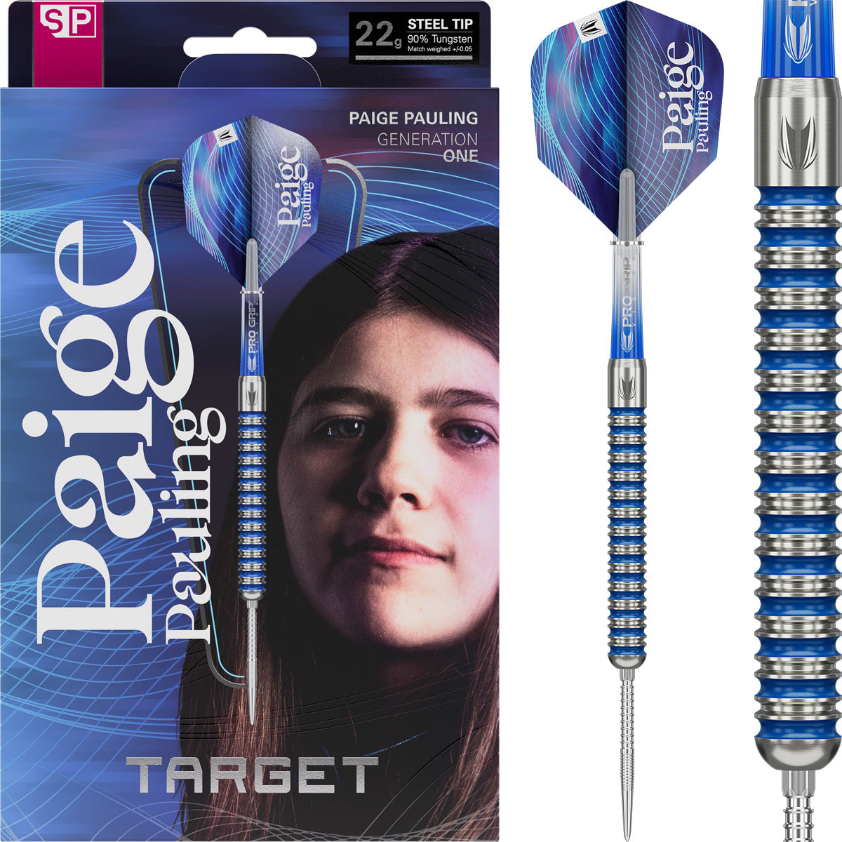 Target Paige Pauling SP Steeltip 90% 22 gr.