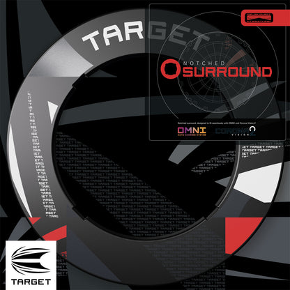 Target Patterned Notched Surround