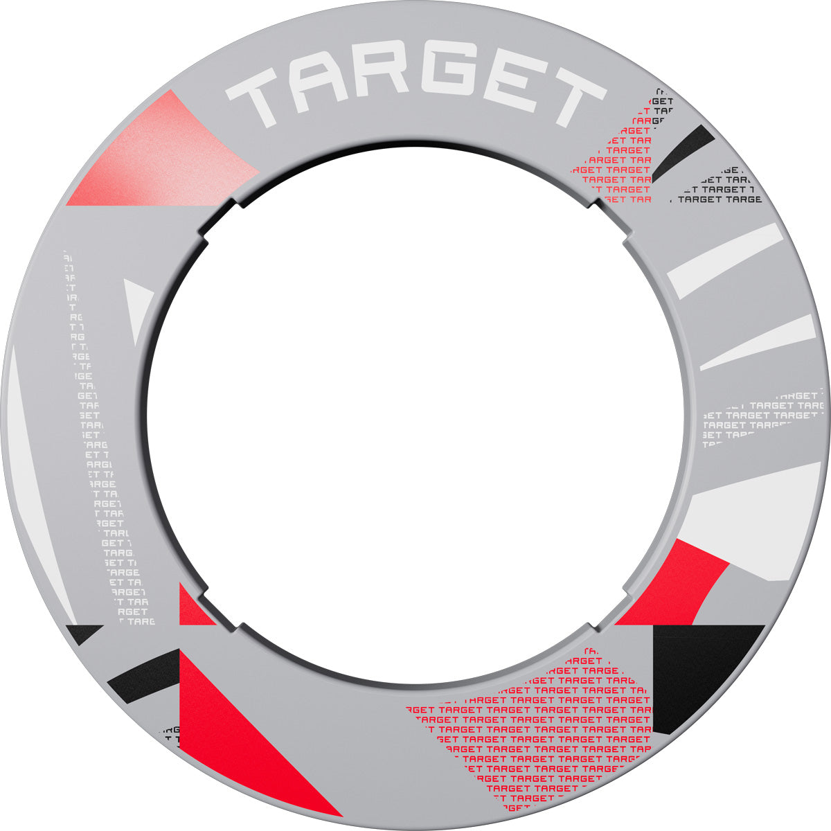 Target Patterned Notched Surround