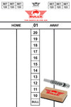 Bull's Scoreset Flex 45x30cm