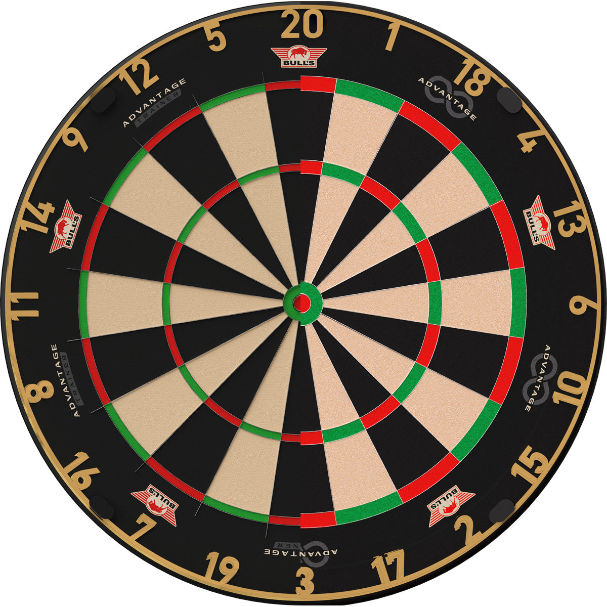 Bull's Gold Advantage 8 Trainer Dartboard