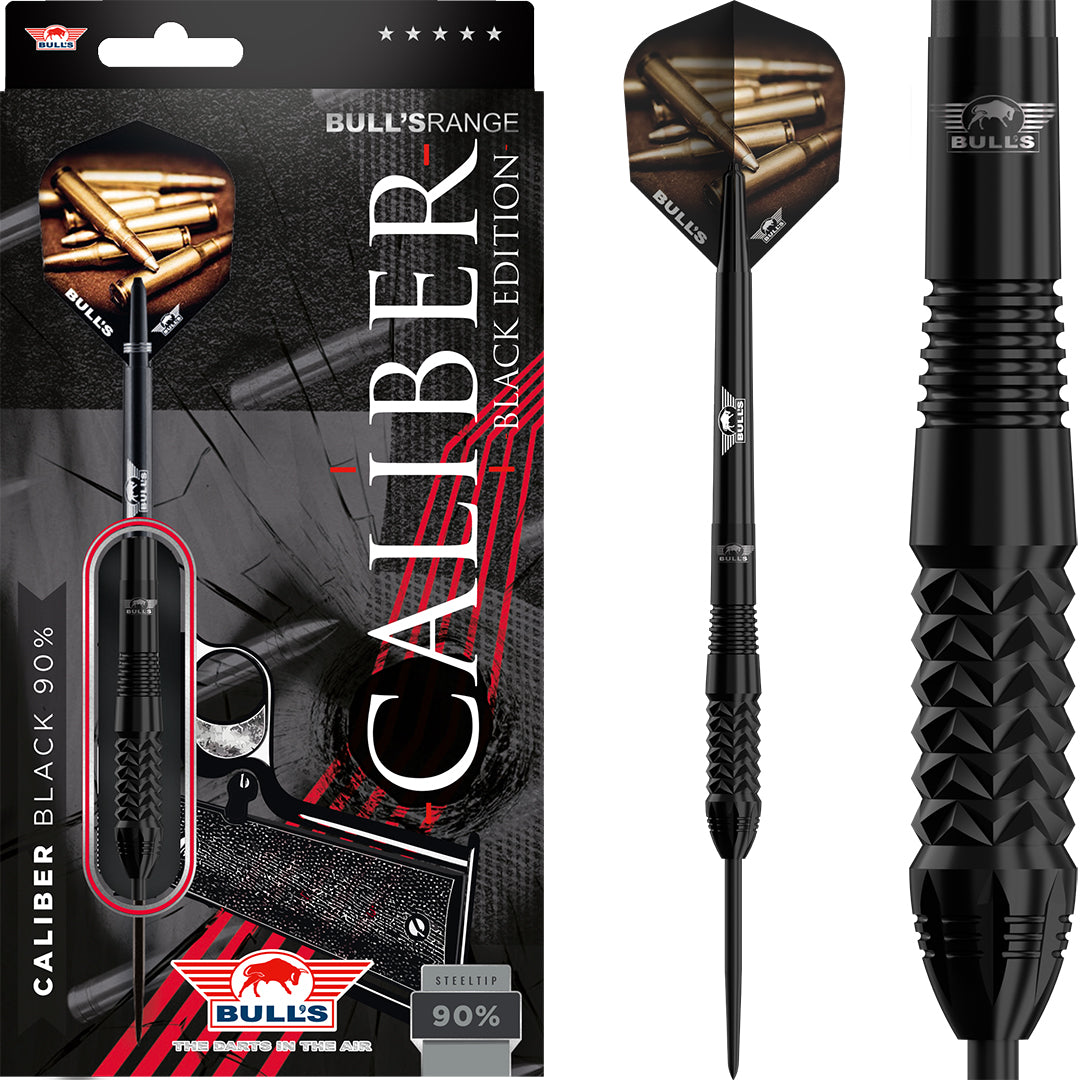 Bull´s Caliber Black 90% Steeldarts
