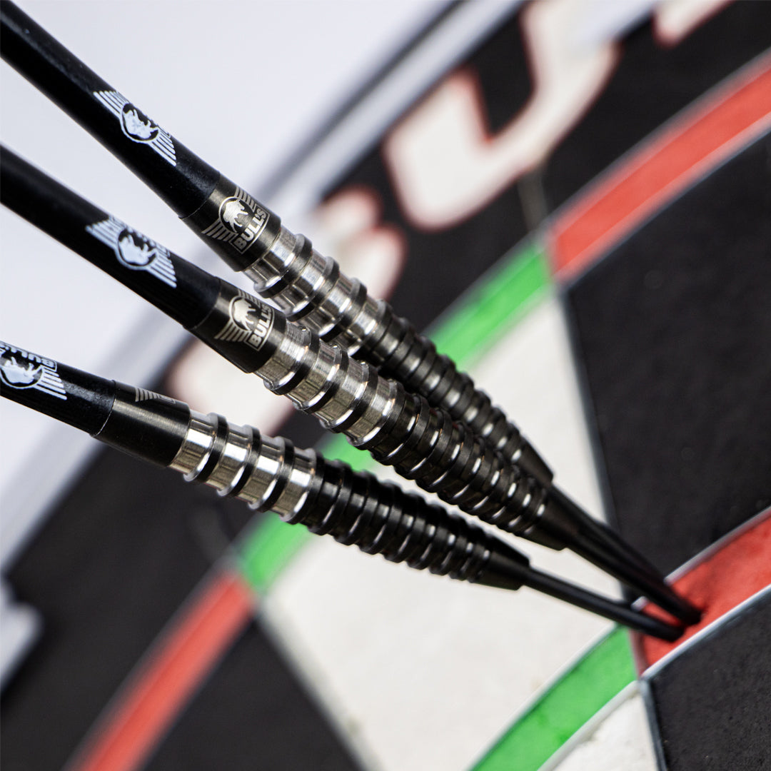 Bull´s Lightning Schwarz Steeldarts