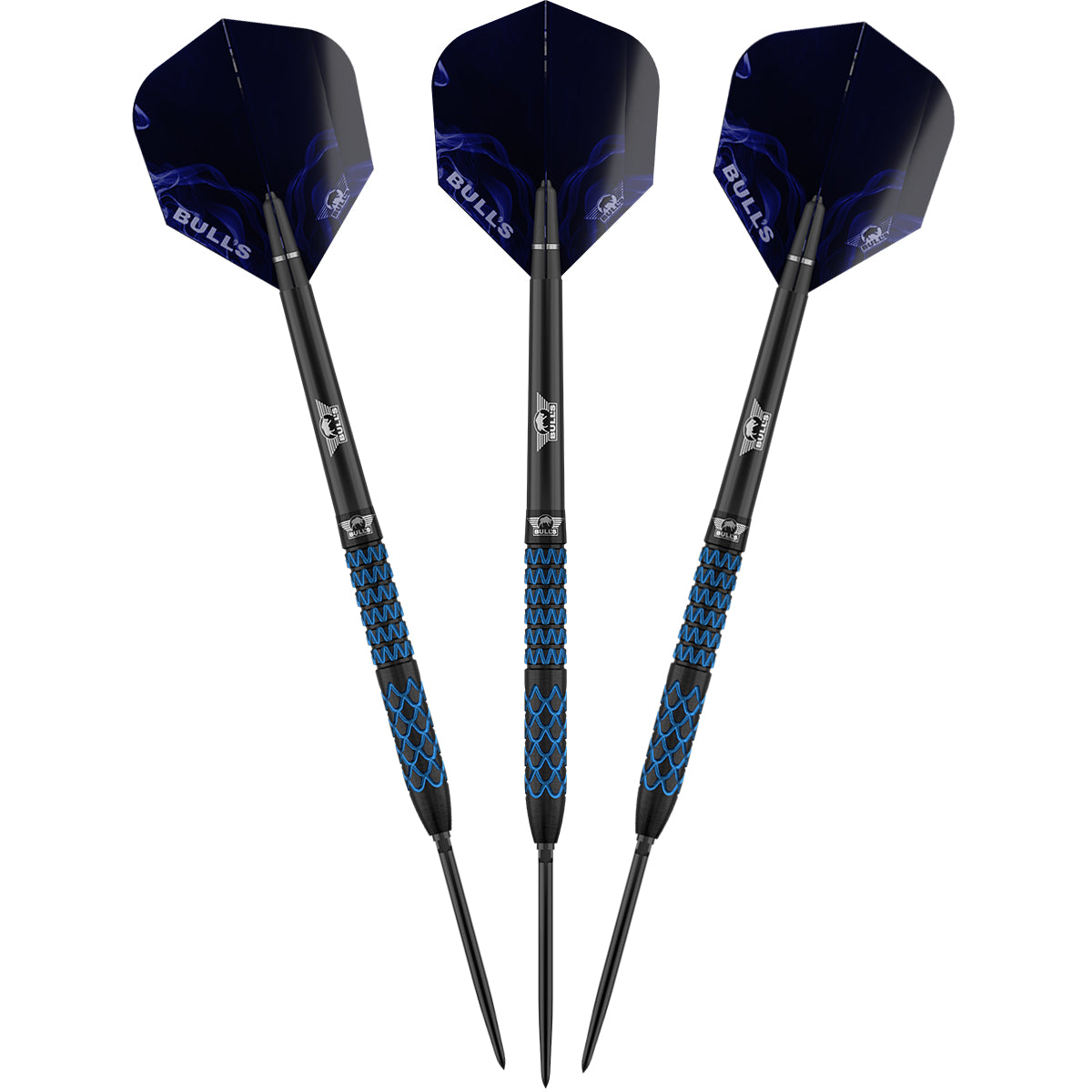 Bull's Smoke Blue Jewel CP Steeltip 90%