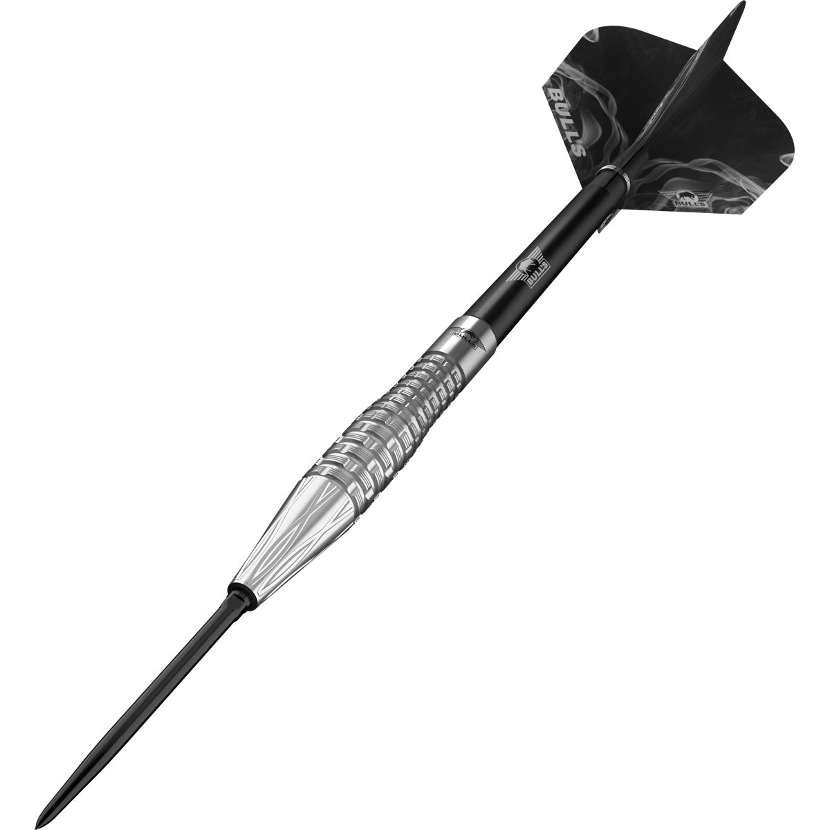 Bull's Smoke Silver Ash CP Steeltip 90%