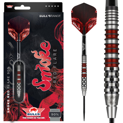 Bull's Smoke 90% Red Flare Steeldarts