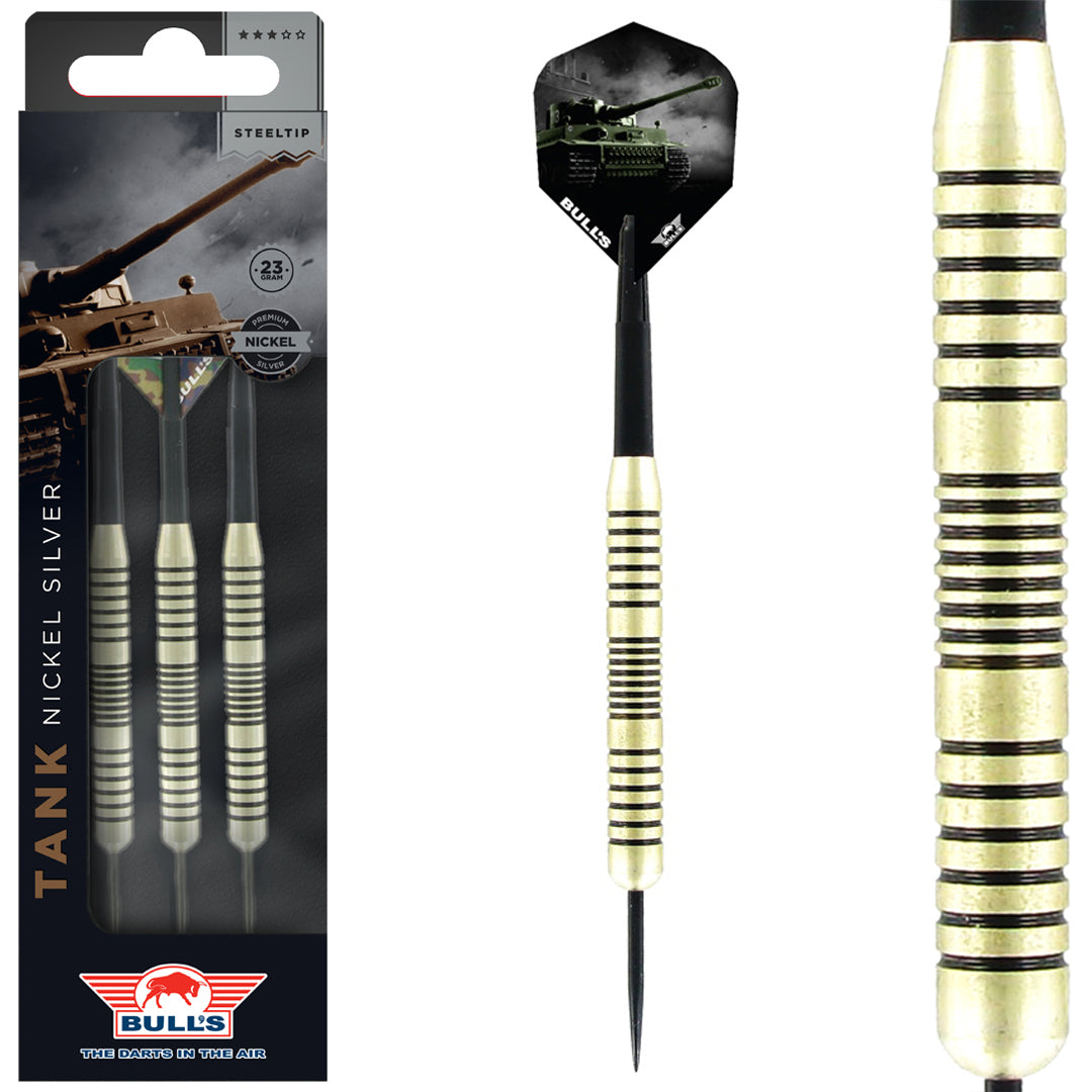 Bull's Tank Nickel Silver Steeldarts