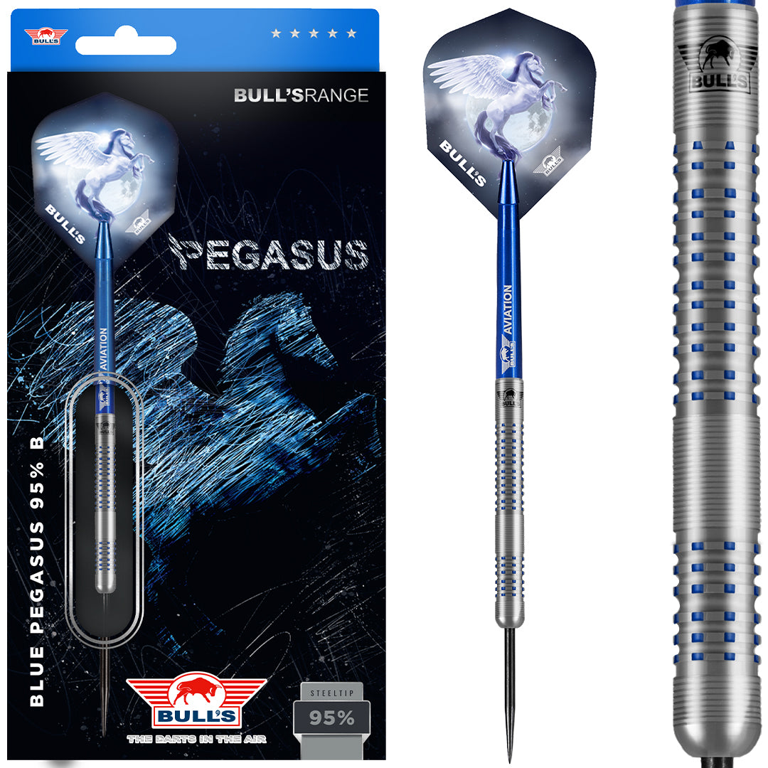Bull's Blue Pegasus 95% B Steeldarts