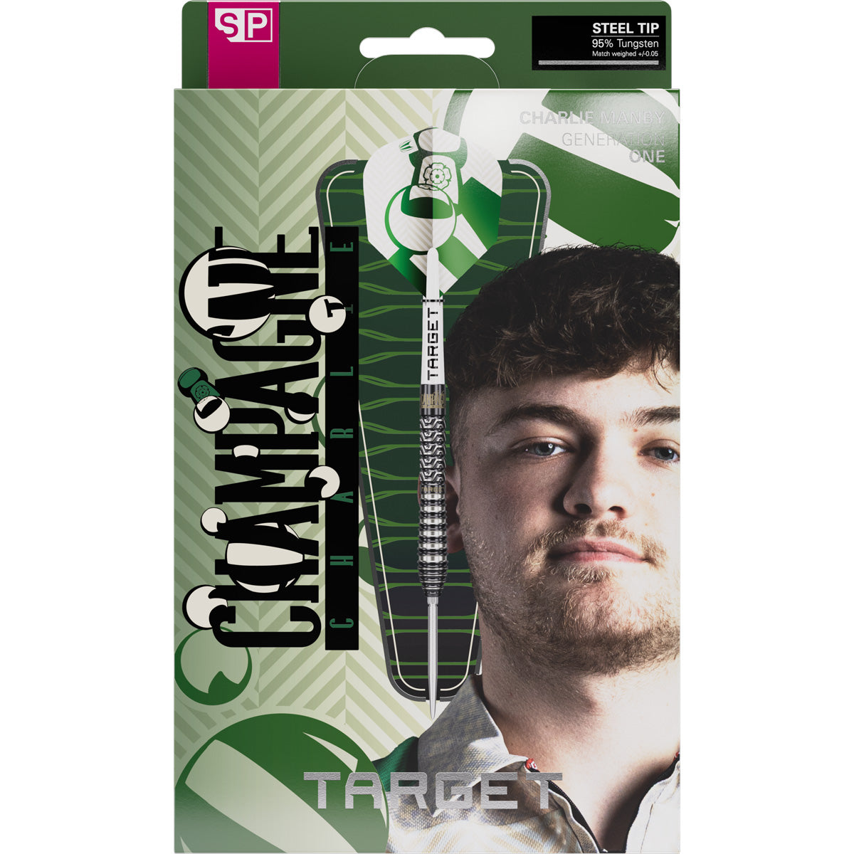Target Charlie Manby SP Steeltip 95%