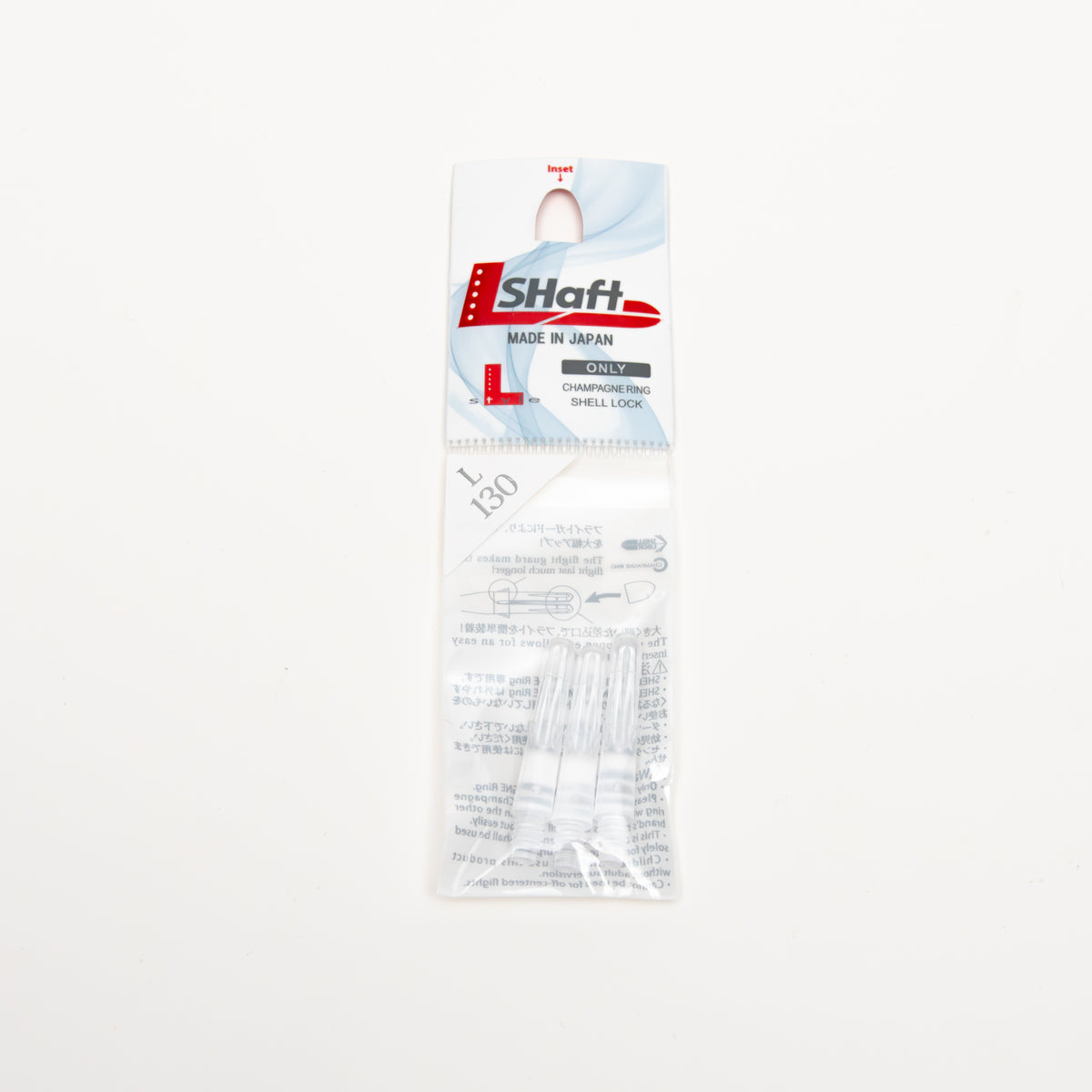 L-Style L-Shaft Locked Straight Clear