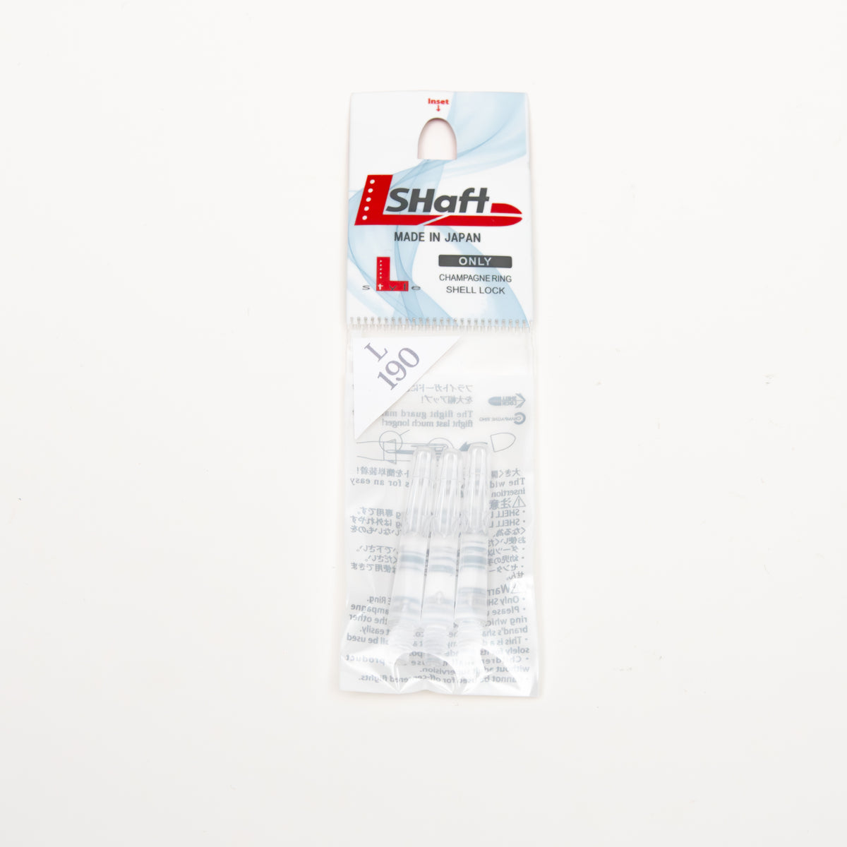 L-Style L-Shaft Locked Straight Clear
