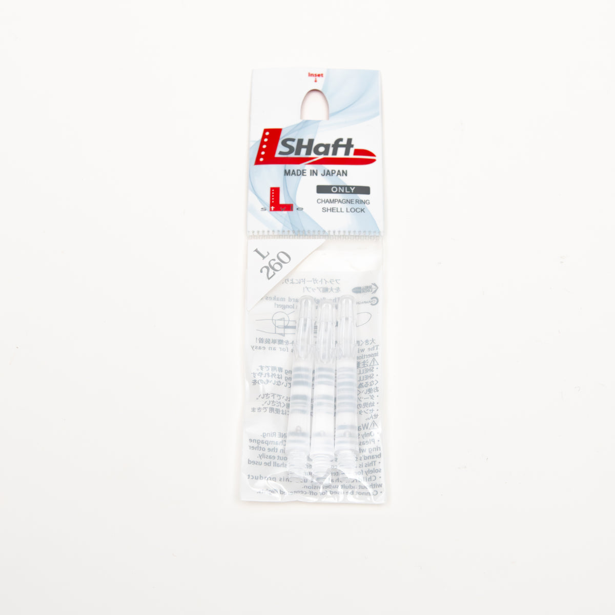L-Style L-Shaft Locked Straight Clear