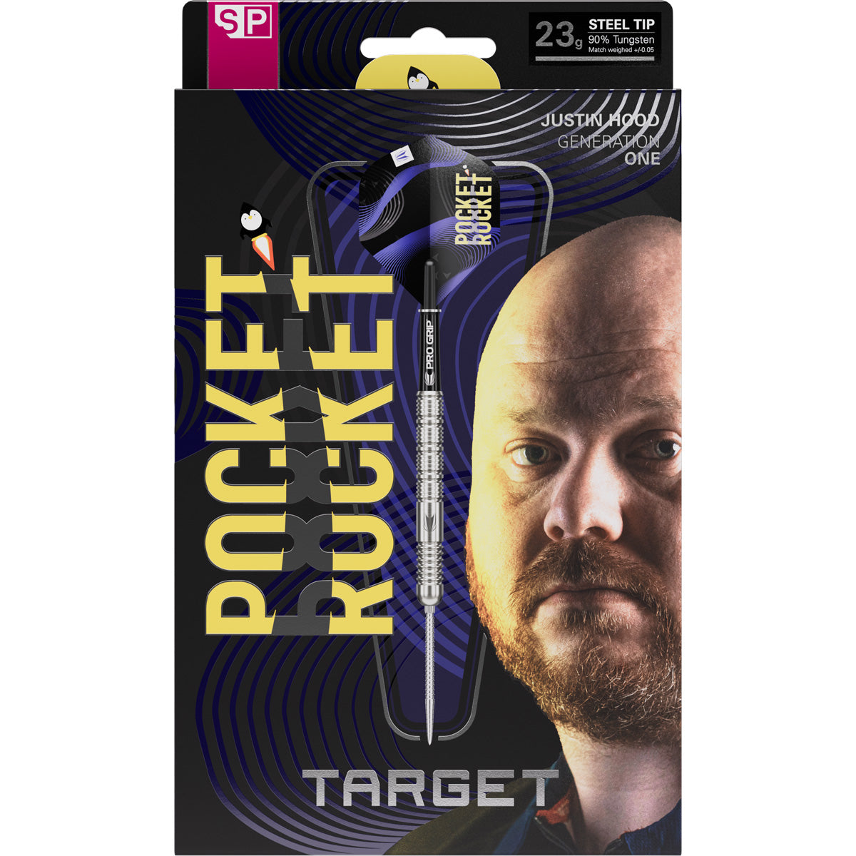 Target Justin Hood SP Steeltip 90% 23gr.