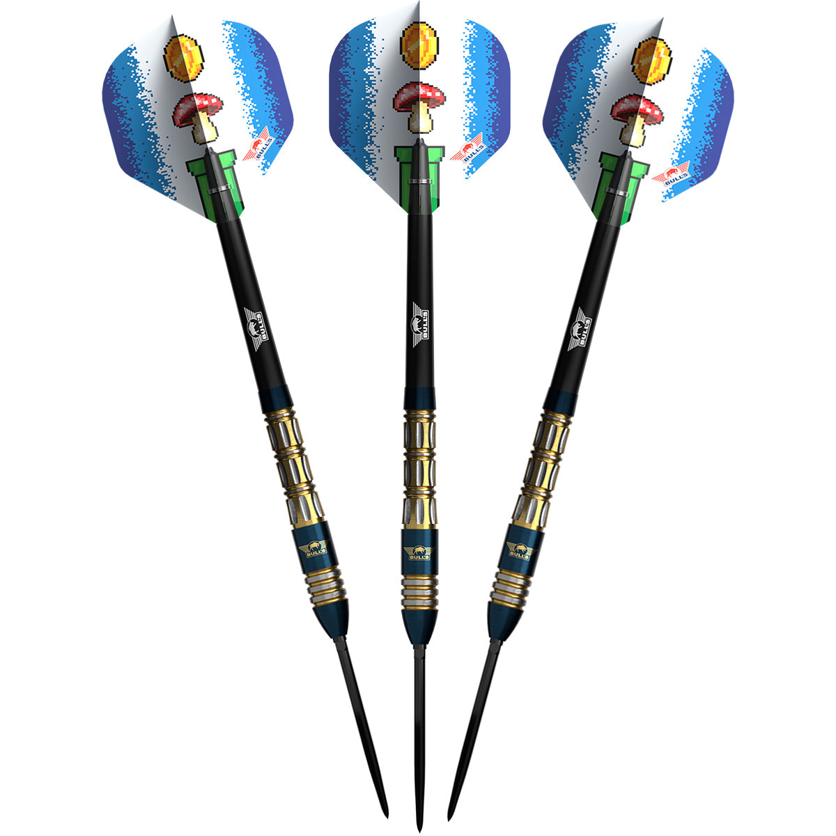 Bull's Mario Vandenbogaerde E3 CP Steeltip 90%