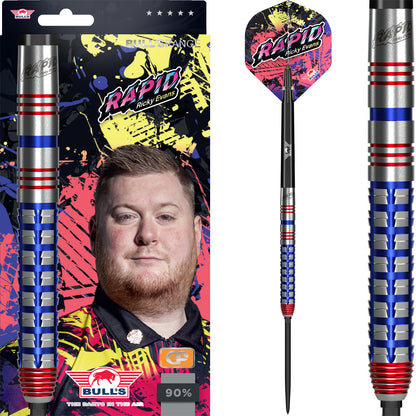 Bull's Ricky Evans CP Steeltip 90%