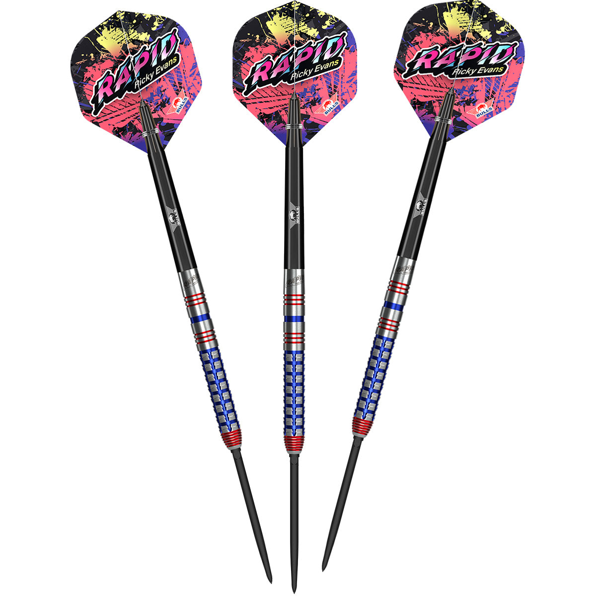 Bull's Ricky Evans CP Steeltip 90%
