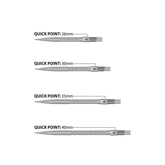 Harrows HM Grip - Silver Quick Point