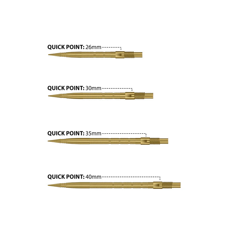 Harrows Micro Grip - Gold Quick Point
