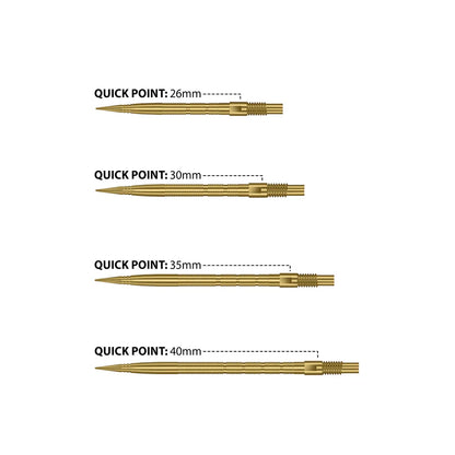 Harrows Micro Grip - Gold Quick Point